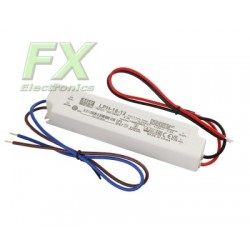 LED power supply 12V 18W Mean Well LPH-18-12 IP67