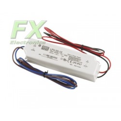 LED power supply 12V 35W Mean Well LPV-35-12 IP67