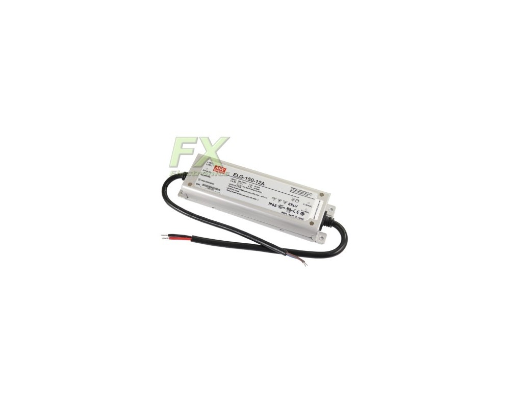 LED power supply 12V 132W Mean Well ELG-150-12 IP67