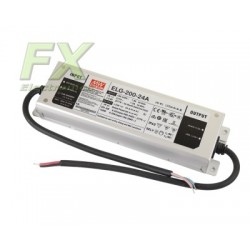 LED power supply 24V 200W Mean Well ELG-200-24A IP65 5 Year Warranty