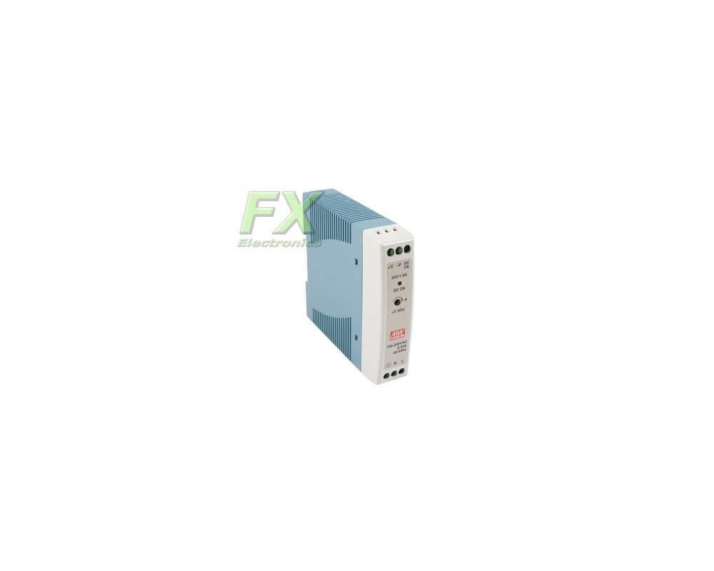 DIN rail power supply Mean Well MDR-20-24 20W 24V 0.83A