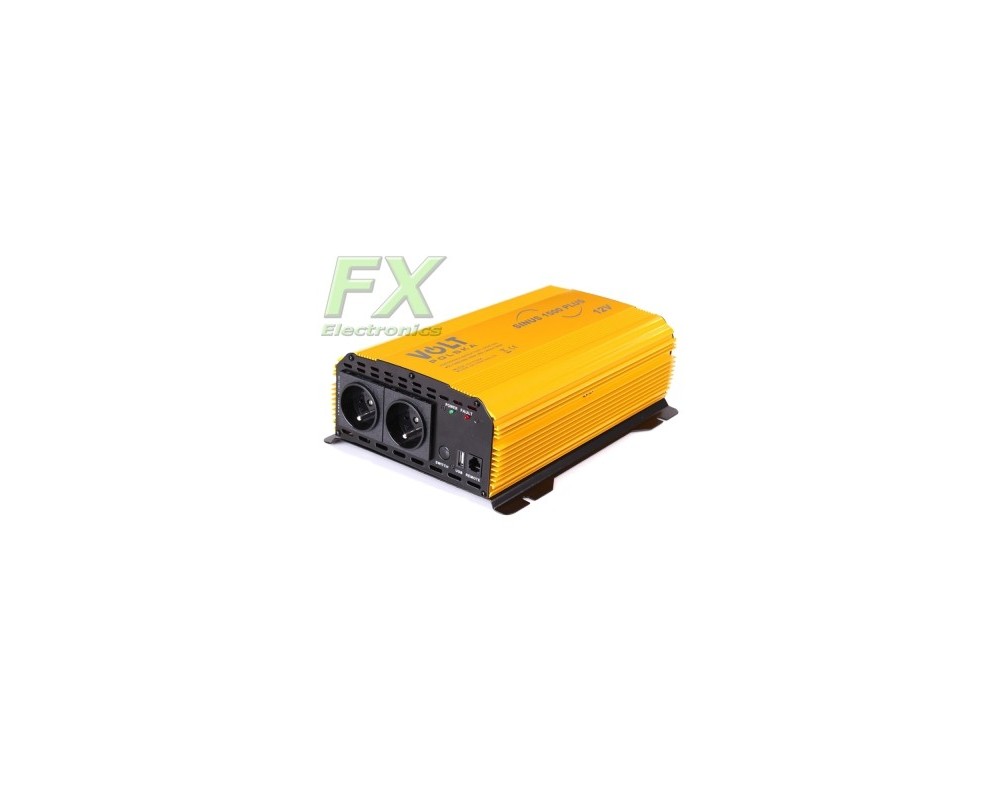 Przetwornica napięcia VOLT SINUS PLUS 1500 (1000/1500W) 12V / 230V