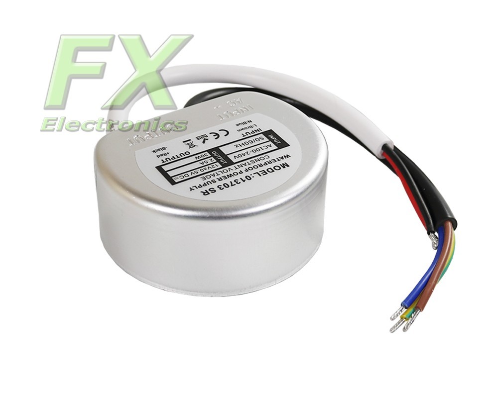 Zasilacz dopuszkowy 30W 12V 2,5A IP67 Zasilacz dopuszkowy 30W 12V 2,5A IP67