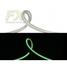 Neon LED 24V 10W Profesjonalny Rectangle  zielony 1m