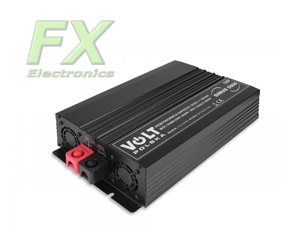 Przetwornica napięcia VOLT SINUS 5000 (2500/5000W) 12V / 230V