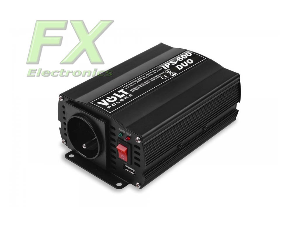 IPS 300W / 600W DUO converter 12V/24V / 230V