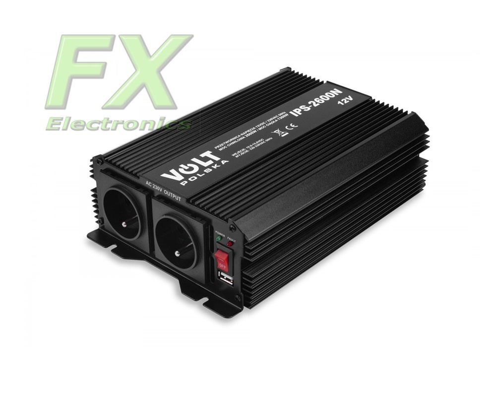 IPS 300W / 600W DUO converter 12V/24V / 230V