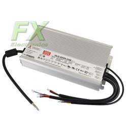 LED power supply 24V 600W Mean Well HLG-600H-24B IP67 7...