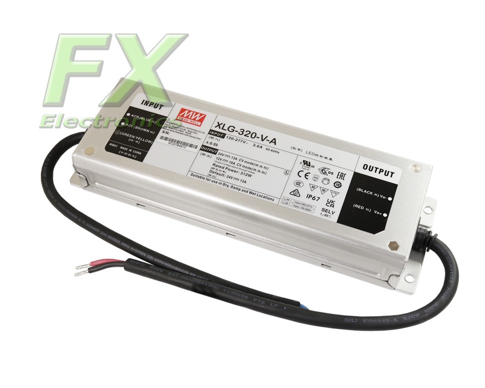 24V 200W Mean Well XLG-320-V-A LED power supply