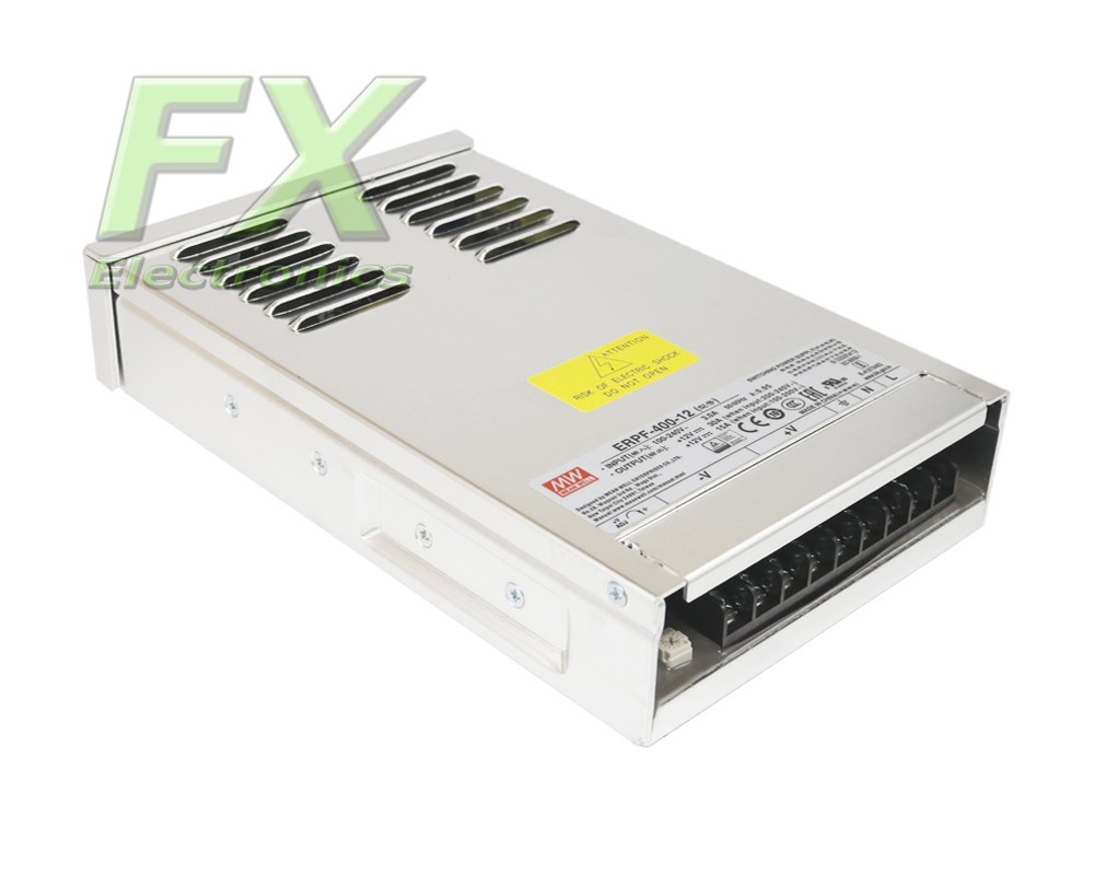 LED power supply 12V 400W Mean Well ERPF-400-12