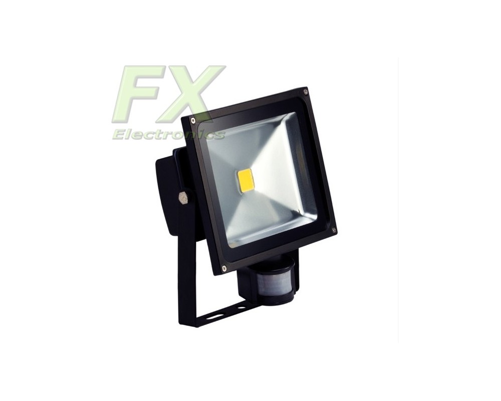 30W COB LED floodlight. Motion sensor