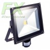 0W COB LED floodlight. Motion sensor