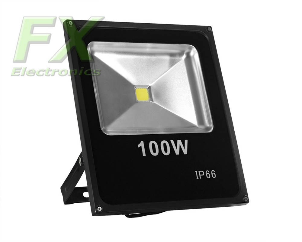 LED floodlight 100W 12V-24V DC PREMIUM Cold color