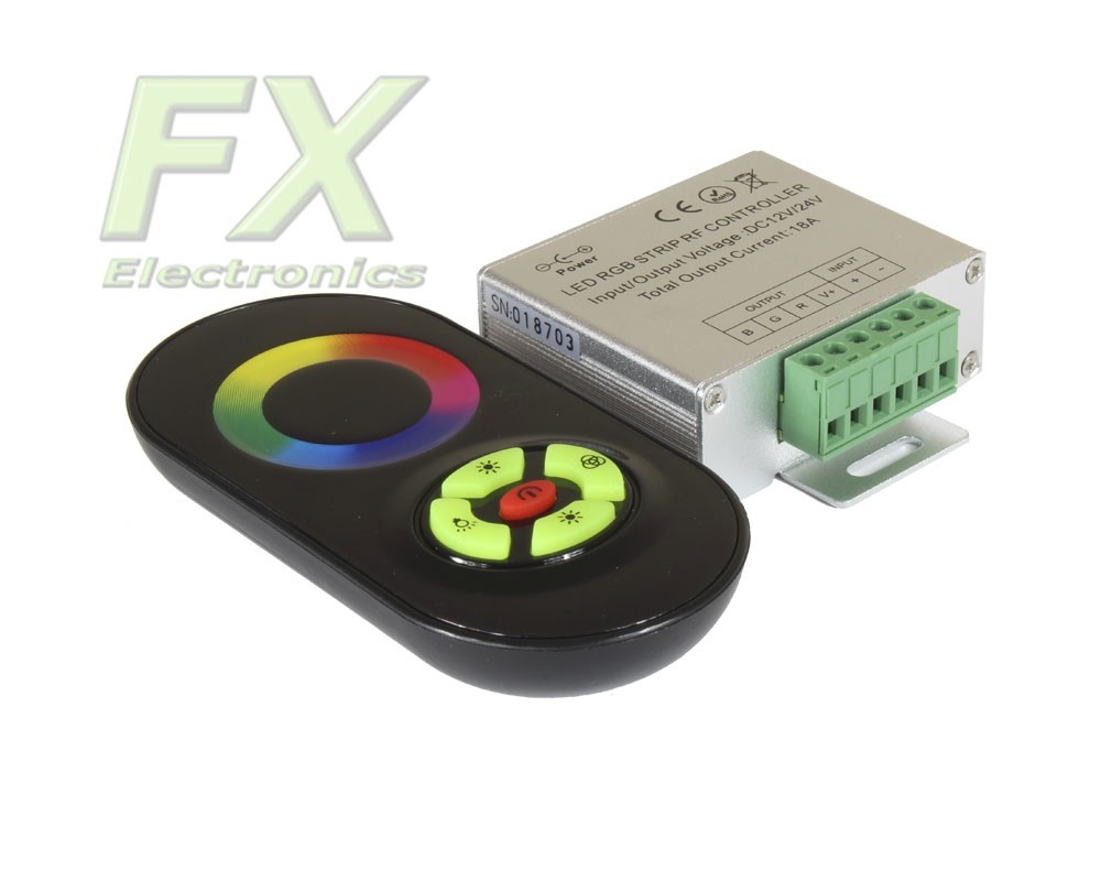 RGB Touch Controller Remote Control Receiver 216Watt