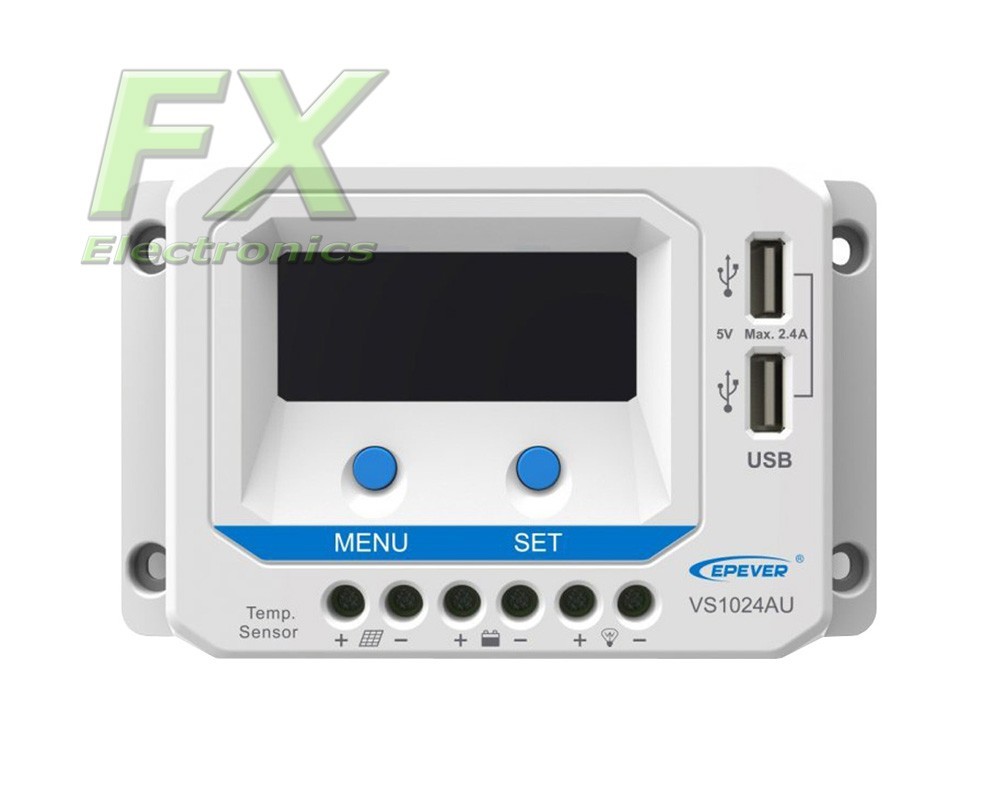 Regulator ładowania PWM VS1024EU 10A 12/24V