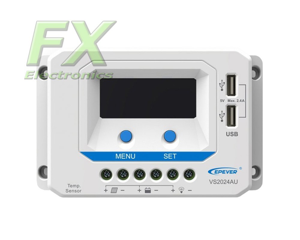 Regulator ładowania PWM VS2024EU 20A 12/24V