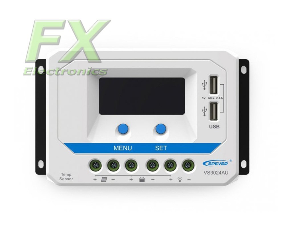 PWM charging controller VS3024EU 30A 12/24V