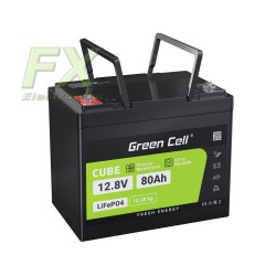 LiFePO4 80Ah 12V lithium battery