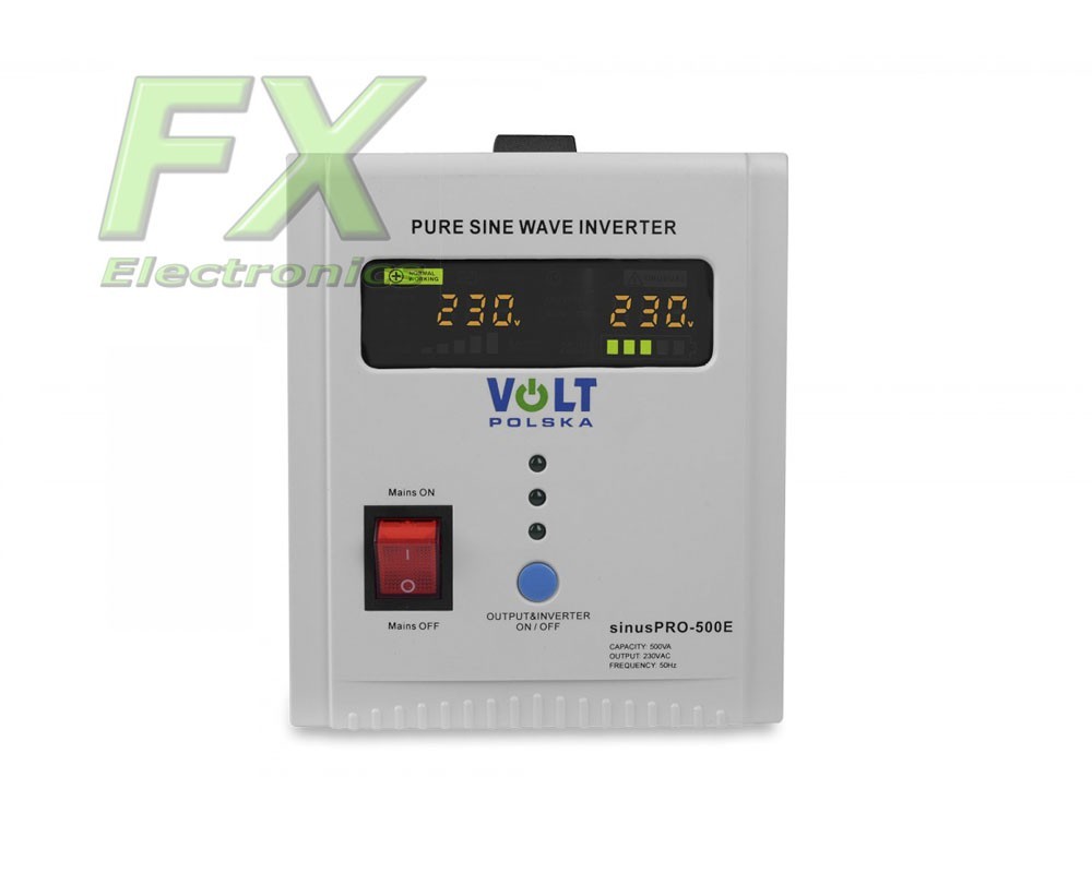 SINUS PRO 500 E 12/230V (350/500W) ZASILACZ AWARYJNY