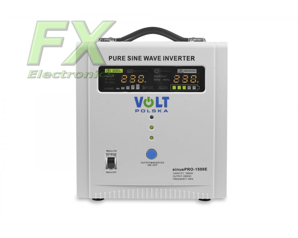SINUS PRO 1500 E 12/230V (1000/1500W) ZASILACZ AWARYJNY