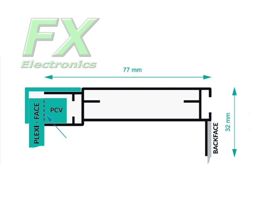 Multiplex 85 mm Anodized