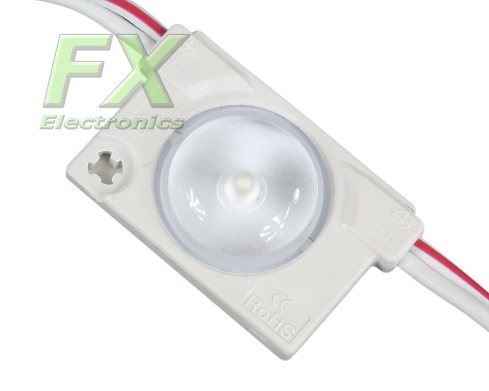 Moduł LED MEGA Lens 1W 175° 12V 6500K moduł szerokokątny Moduł LED MEGA Lens 1W 175° 12V 6500K moduł szerokokątny