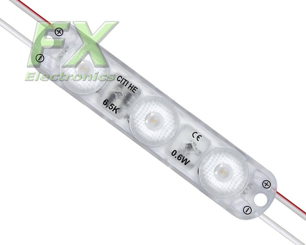 CITI LENS V3 HE LED module 0.6W 12V 3000K IP65