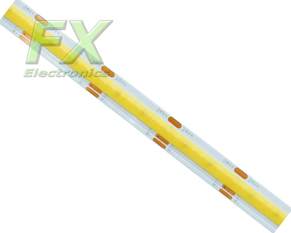 LED strip COB CCT 608 24 IP20 10mm 2YDIW 300 Diod/5m IP66