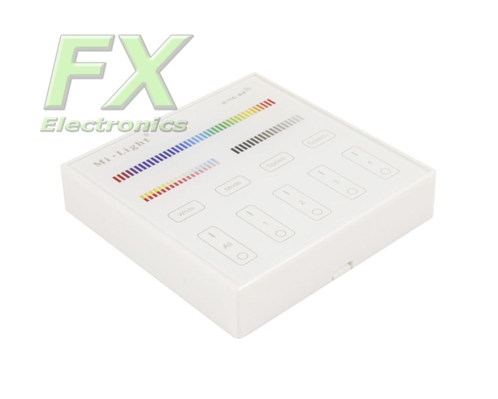 Mi-Light LED touch controller B4 RGB+CCT 2xAAA – 4 zones
