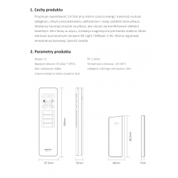 C1 Remote color temperature CCT