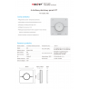 K0S 4-strefowy obrotowy panel zdalnego sterowania CCT