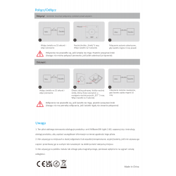 K0S 4-strefowy obrotowy panel zdalnego sterowania CCT