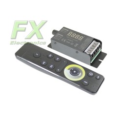 CCT LED controller 25A 12-24V DC 600W + radio remote control