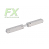 STRAIGHT connector 1 phase magnetic busbars White