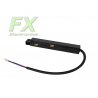 3-phase POWER connector for magnetic bus Black