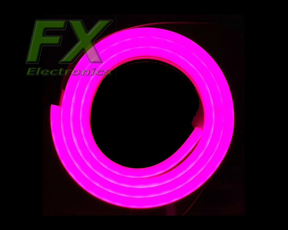 Neon LED Flex 6x12 12V Fioletowy 12W (1m) cięty co 1cm