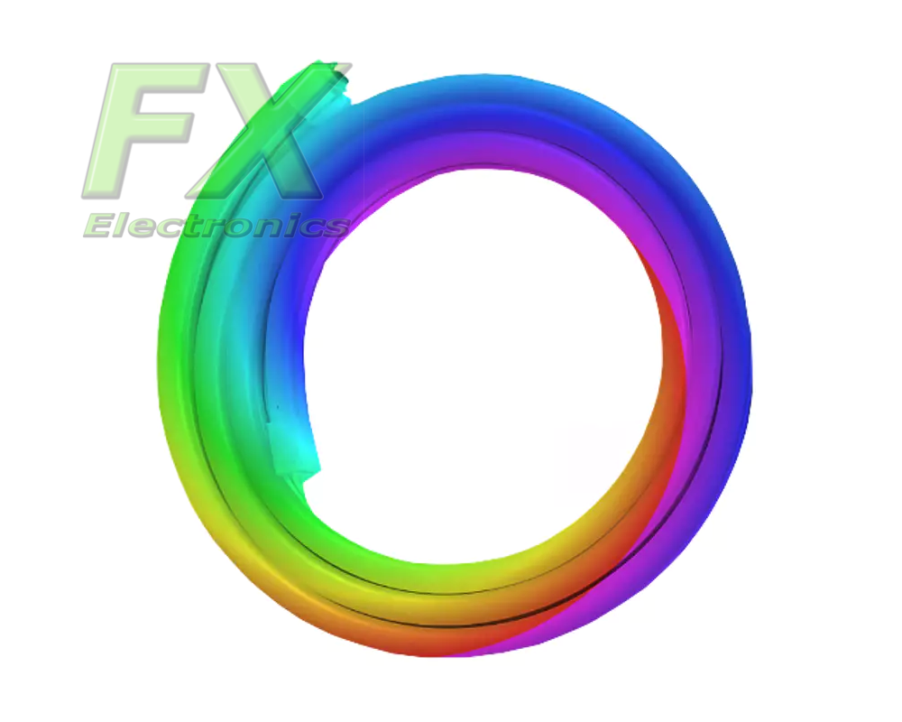 Neon Led FLEX 6x12mm 12V RGB 12W (1m) cięty co 1cm