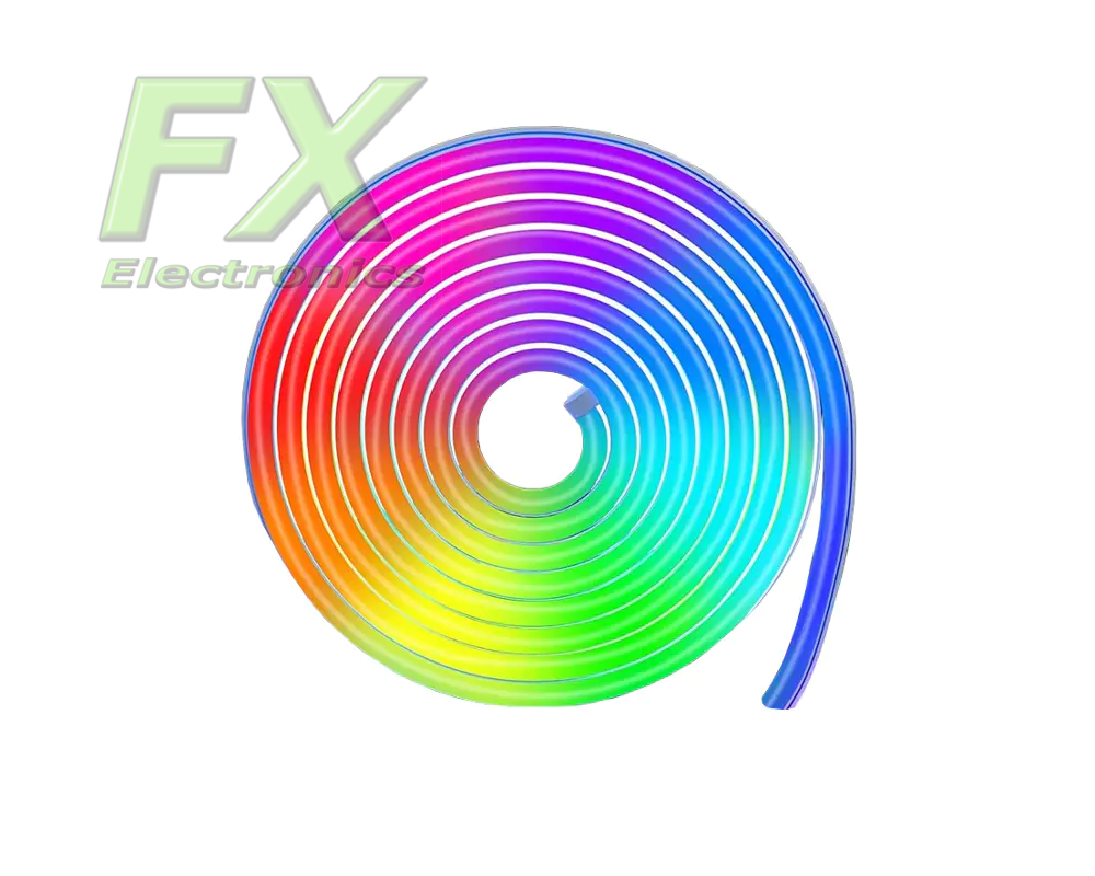 Neon LED FLEX 1 8x16 12V WS281 Cyfrowy RGB 12W (1m) cięty co 2.5cm