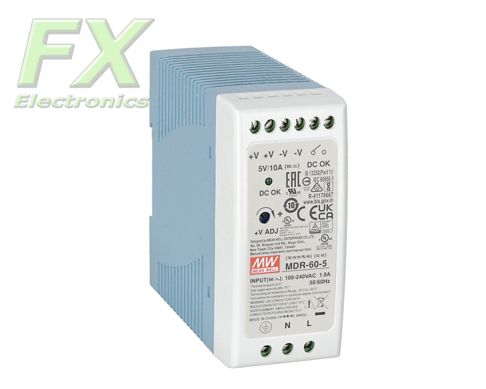 MEAN WELL DIN MDR-60-5 power supply