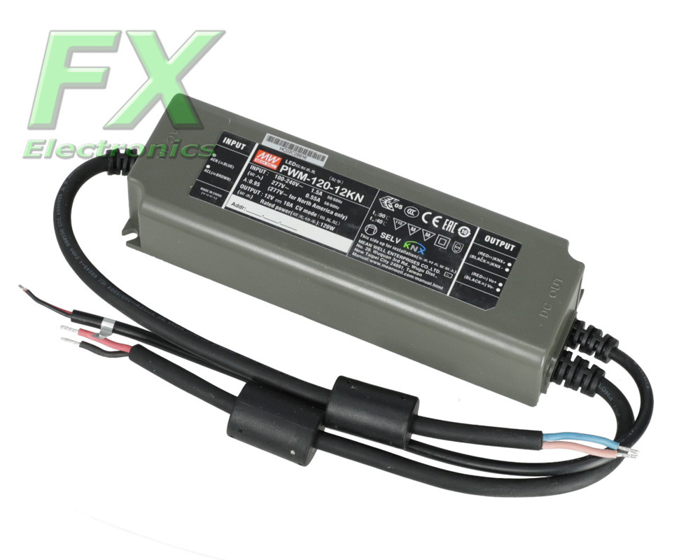 Zasilacz LED Mean Well PWM-120-12KN KNX 120W 12V IP67