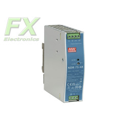 Zasilacz na szynę DIN Mean Well NDR-75-48 75W 48V 1.56A
