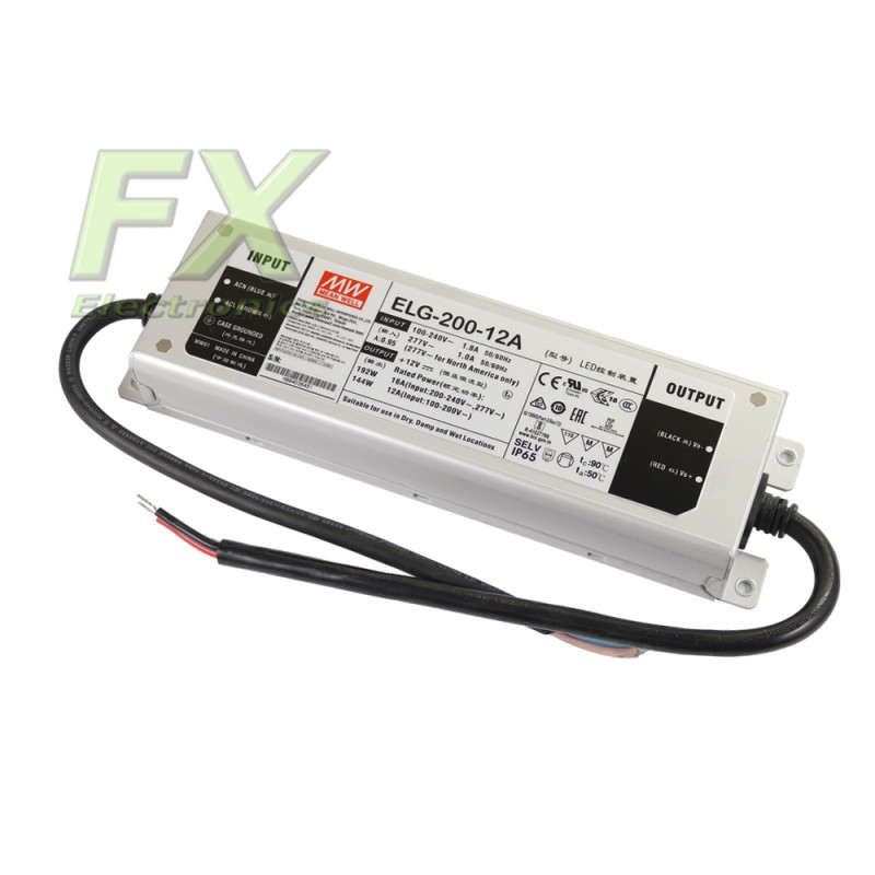 Zasilacz LED 12V 200W Mean Well ELG-200-12 IP67