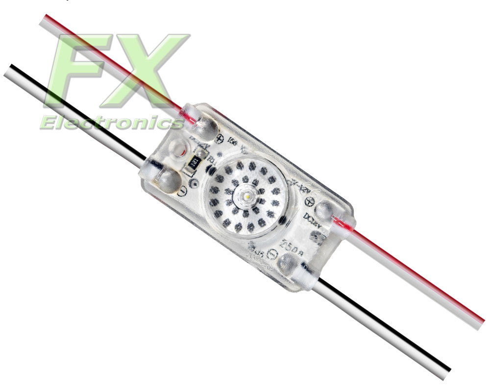 Moduł DOT LENS 1 0,36W 12V 170 stopni 6500K Moduł DOT LENS 1 0,36W 12V 170 stopni 6500K