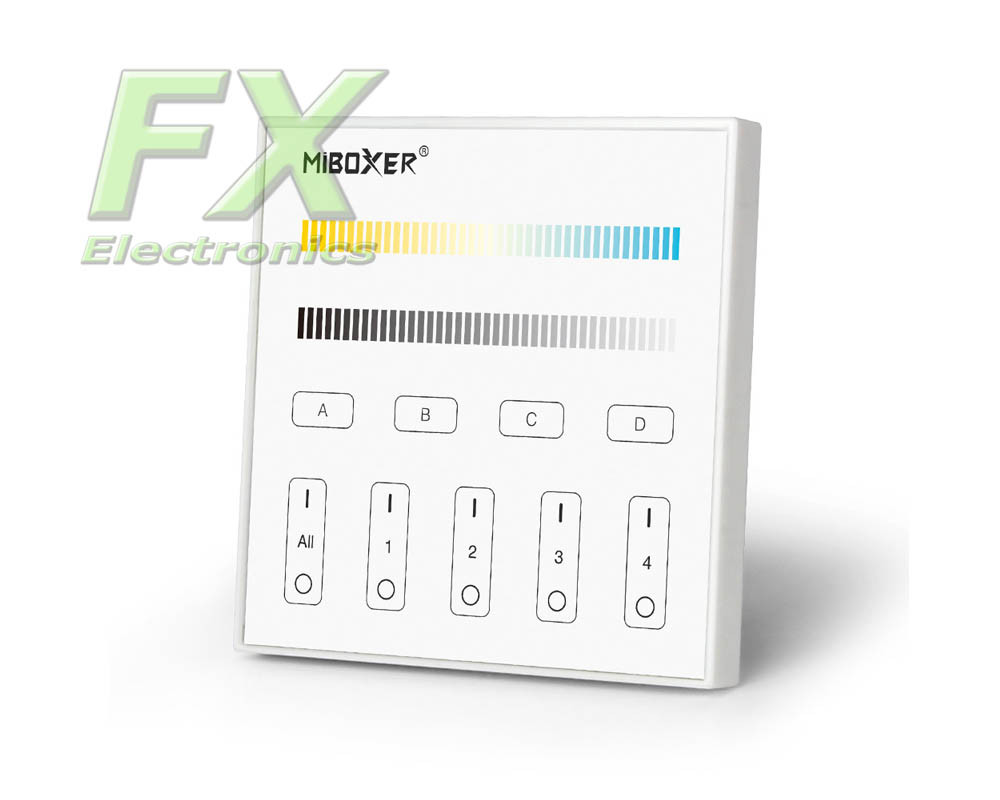 DP2S Panel dotykowy DALI do pomiaru temperatury barwowej (DT8)