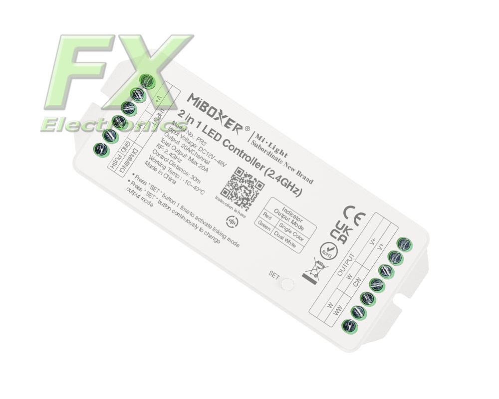 Sterownik LED Mono+CCT PR2 Mi-Light Power 20A