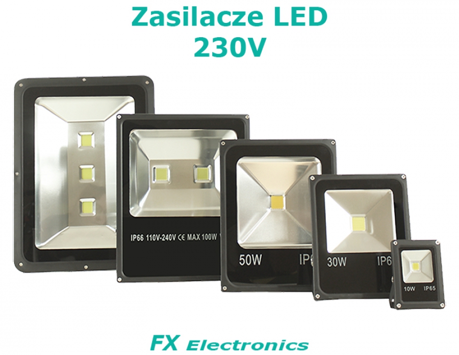Naświetlacze LED 230V