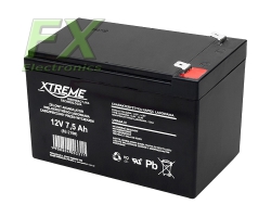 Akumulator żelowy Xtreme 12V 7,5Ah