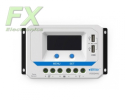 Regulator ładowania PWM VS3024AU 30A 12/24V LCD USB